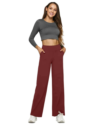 SCULPTD Pants: Loose High-Waist Business Casual Pants