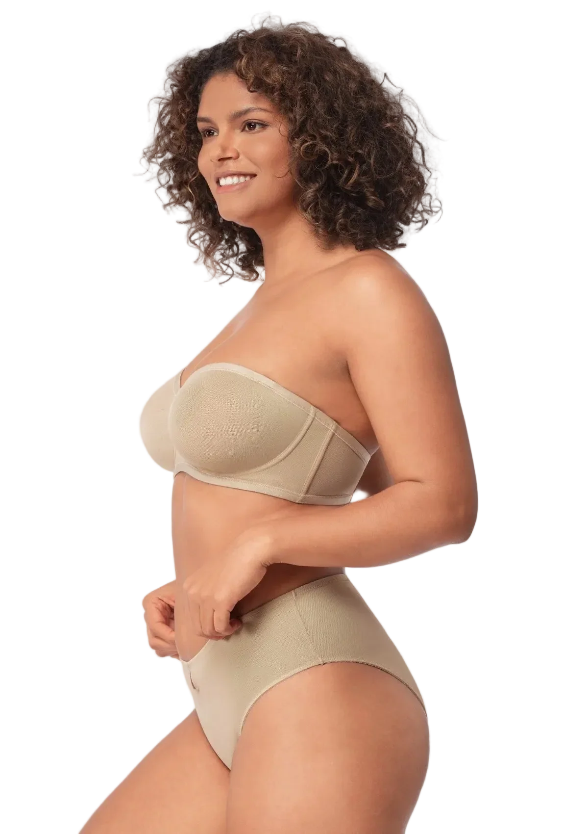 SCULPTD Strapless Unlined Minimizer Bra