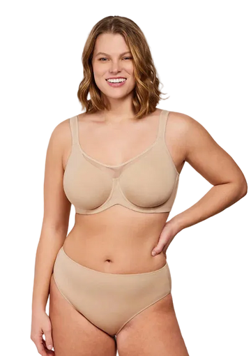 SCULPTD Bra: Cooling Full Coverage Minimizer Bra - SCULPTD